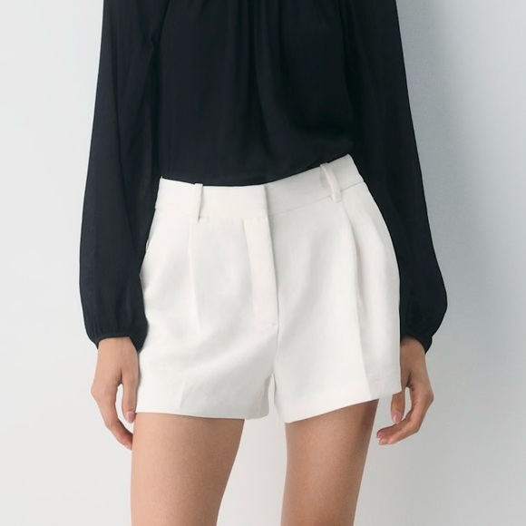 Aritzia Wilfred Effortless high-rise shorts. 🩶 - Picture 6 of 10